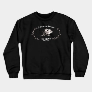 Scalia Since 2016 - White Text Crewneck Sweatshirt